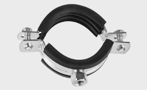 Хомут  26-30мм  (3/4") под М8 сантехнический с гайкой  (200шт/уп)  ОМАХ -  магазин крепежа «ТАТМЕТИЗ»