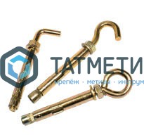 Анкерный болт с крюком 12х 70 ( 50 шт/уп) ТК | «ТАТМЕТИЗ» Анкерный болт с крюком 12х 70 ( 50 шт/уп) ТК - магазин крепежа «ТАТМЕТИЗ»