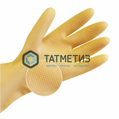 Перчатки латексные сверхпрочные L, Komfi -  магазин «ТАТМЕТИЗ»