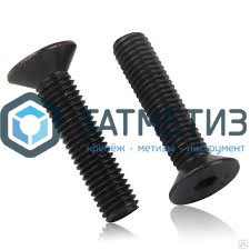 Винт DIN 7991/ISO 10642  М16 х 65 (10.9)  с потай головкой и внутр.шестигранником -  магазин «ТАТМЕТИЗ»
