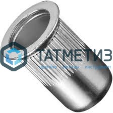Заклепка-гайка с пот бортом и насечками А2 М10 х 21 -  магазин «ТАТМЕТИЗ»