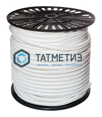 Канат плетеный полиамидный 4мм ( 500 м) р/н 450 кгс БЕЛ 16 пр с/с капрон | «ТАТМЕТИЗ» Канат плетеный полиамидный 4мм ( 500 м) р/н 450 кгс БЕЛ 16 пр с/с капрон - магазин «ТАТМЕТИЗ»