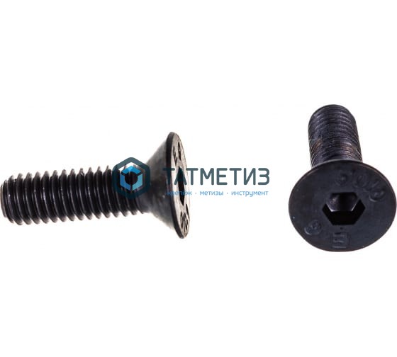 Винт DIN 7991/ISO 10642  М 8 х 35 (10.9) с потай головкой и внутр.шестигранником -  магазин «ТАТМЕТИЗ»