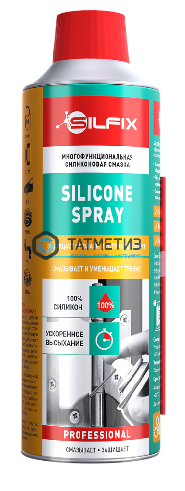 Смазка SILFIX силиконовая многофункциональная 280 мл -  магазин «ТАТМЕТИЗ»