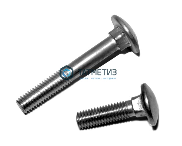 Болт мебельный DIN 603 10* 30  (уп 15 кг/ 525 шт)* R -  магазин крепежа «ТАТМЕТИЗ»