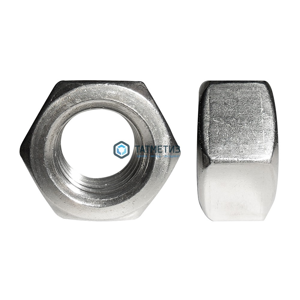 Гайка DIN 934, оцинк М16  (уп 20кг / 555 шт)* ГОСТ 5915-70 ММК -  магазин «ТАТМЕТИЗ»