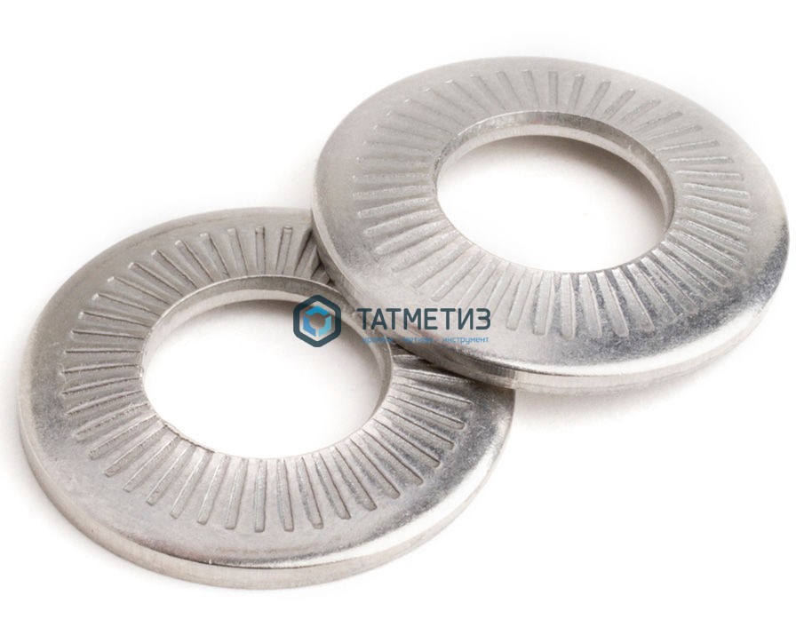 Шайба М12 оц контактная стопорная с насечками NFE 25-511 -  магазин «ТАТМЕТИЗ»