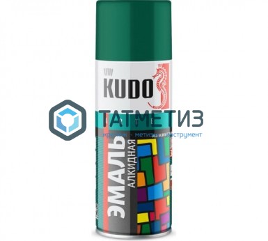 Краска аэроз. KUDO 520 мл. №1007 ТЕМНО-ЗЕЛЕНАЯ RAL 6016 Краска аэроз. KUDO 520 мл. №1007 ТЕМНО-ЗЕЛЕНАЯ RAL 6016
