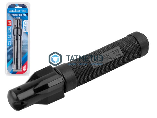 Держатель электрода, H-300E в блист. винтовой, Solaris -  магазин «ТАТМЕТИЗ»