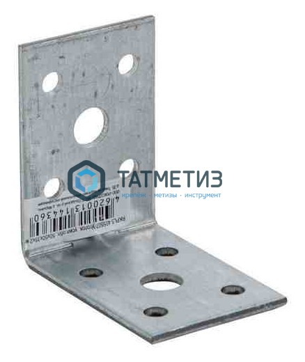 Крепежный усиленный уголок KUU 50x50x35 Крепежный усиленный уголок KUU 50x50x35