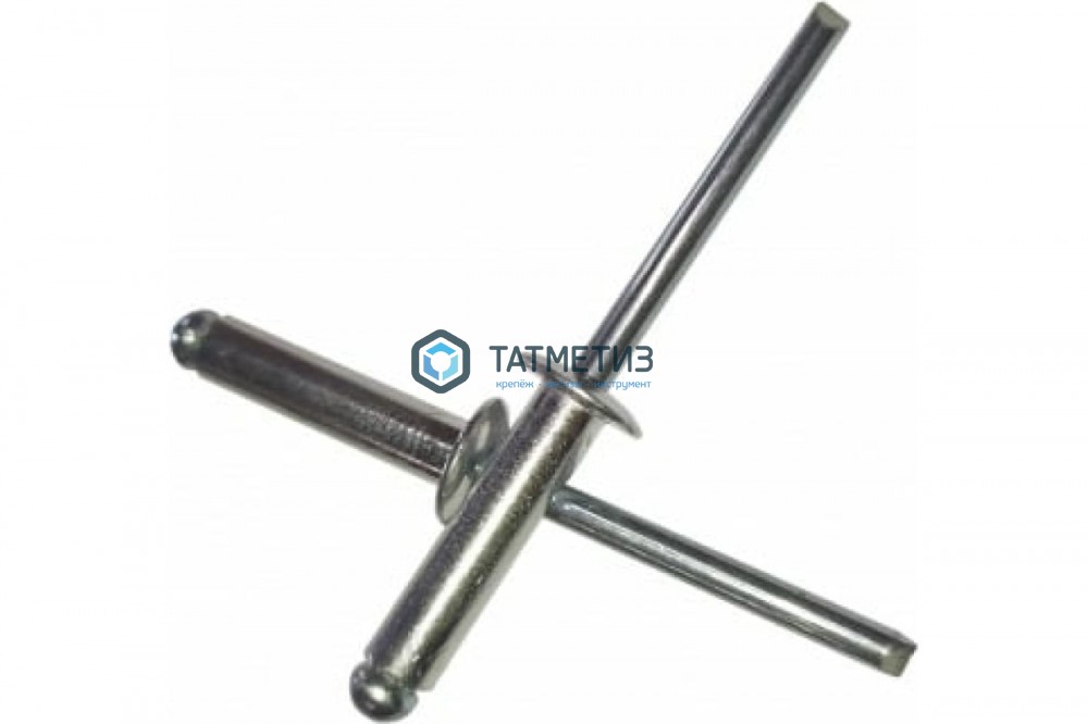 Заклепка 4,8 х 26 вытяжная нерж А2/А2 DIN 7337 -  магазин «ТАТМЕТИЗ»