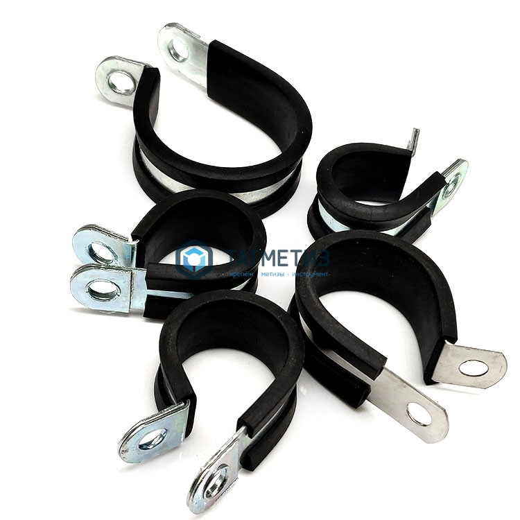 Хомут Руббер D 16мм х 20мм | «ТАТМЕТИЗ» Хомут Руббер D 16мм х 20мм - магазин крепежа «ТАТМЕТИЗ»