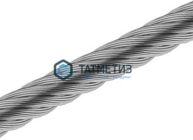 Трос ср.мягкости ART 8379 7х7 А2 нержавейка 5мм (250 м/бух) | «ТАТМЕТИЗ» Трос ср.мягкости ART 8379 7х7 А2 нержавейка 5мм (250 м/бух) - магазин крепежа «ТАТМЕТИЗ»