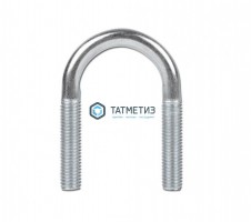 Хомут U-образный d 60 (2 ) М 8 -  магазин крепежа «ТАТМЕТИЗ»