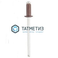 Заклепки ZK ал/ст 4,8x12 RAL 8017 ( 500 шт/уп) -  магазин крепежа «ТАТМЕТИЗ»