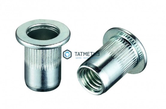 Заклепка резьбовая цилиндрический борт М 8 (250 шт/уп) RC | «ТАТМЕТИЗ» Заклепка резьбовая цилиндрический борт М 8 (250 шт/уп) RC - магазин крепежа «ТАТМЕТИЗ»