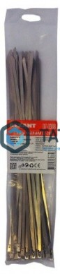 Хомут-стяжка стальной  300 х 4,6  (50 шт/уп)  REXANT -  магазин крепежа «ТАТМЕТИЗ»