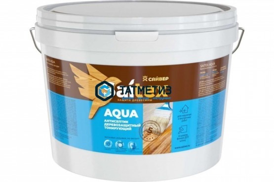 Деревозащитное средство Saitex AQUA  ОРЕГОН  1 л./9 -  магазин крепежа «ТАТМЕТИЗ»