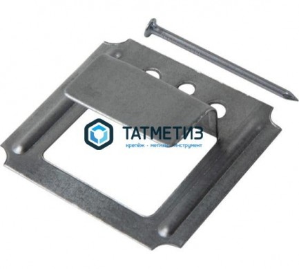 Кляймер блок-хауса №7 (50 шт в упак) RC | «ТАТМЕТИЗ» Кляймер блок-хауса №7 (50 шт в упак) RC - магазин крепежа «ТАТМЕТИЗ»