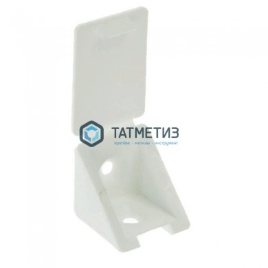 Мебельный уголок БЕЛЫЙ  (100 шт/уп) -  магазин крепежа «ТАТМЕТИЗ»