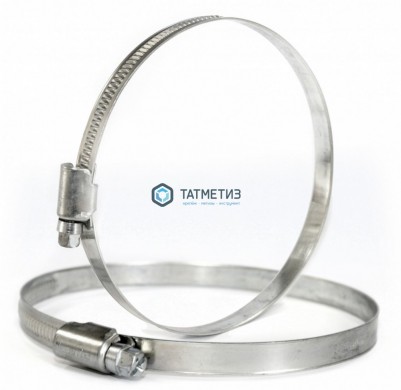 Хомут червячный  110-130мм - 9мм -  магазин крепежа «ТАТМЕТИЗ»