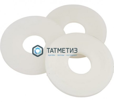 Шайба полиамидная DIN 9021 М10 (без фаски) (250 шт/уп) | «ТАТМЕТИЗ» Шайба полиамидная DIN 9021 М10 (без фаски) (250 шт/уп) - магазин крепежа «ТАТМЕТИЗ»