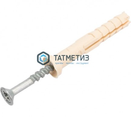 Дюбель-гвоздь 8х 80 потай (500 шт/уп) ТК нейлон | «ТАТМЕТИЗ» Дюбель-гвоздь 8х 80 потай (500 шт/уп) ТК нейлон - магазин крепежа «ТАТМЕТИЗ»
