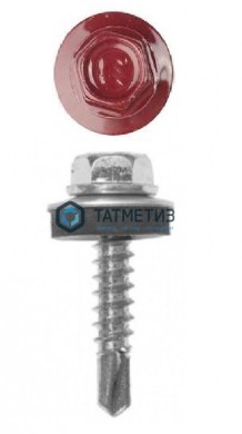 Саморез окраш.кров. 5,5х19 /3011/ DAXMER M (10х250) | «ТАТМЕТИЗ» Саморез окраш.кров. 5,5х19 /3011/ DAXMER M (10х250) - магазин крепежа «ТАТМЕТИЗ»
