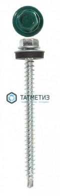 Саморез окраш.кров. 4,8х70 /6026/ (1000 шт/уп) ОМАХ зеленый опал | «ТАТМЕТИЗ» Саморез окраш.кров. 4,8х70 /6026/ (1000 шт/уп) ОМАХ зеленый опал - магазин крепежа «ТАТМЕТИЗ»