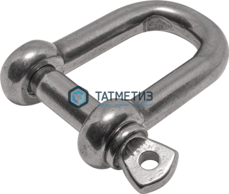 Скоба такелажная прямая А4 10мм -  магазин крепежа «ТАТМЕТИЗ»