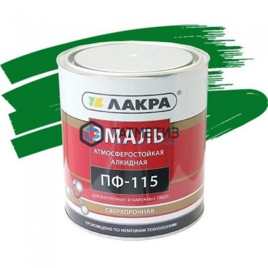 Эмаль ПФ-115 ЗЕЛЕНАЯ 1 кг-. /10 ЛАКРА | «ТАТМЕТИЗ» Эмаль ПФ-115 ЗЕЛЕНАЯ 1 кг-. /10 ЛАКРА - магазин крепежа «ТАТМЕТИЗ»