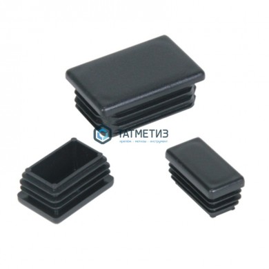 Заглушка для труб прямоугольная 40 х 80 мм (70 шт/уп) -  магазин крепежа «ТАТМЕТИЗ»