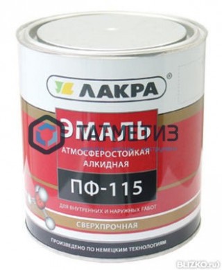 Эмаль ПФ-115  БЕЖЕВАЯ  2 кг-. /6 ЛАКРА -  магазин крепежа «ТАТМЕТИЗ»