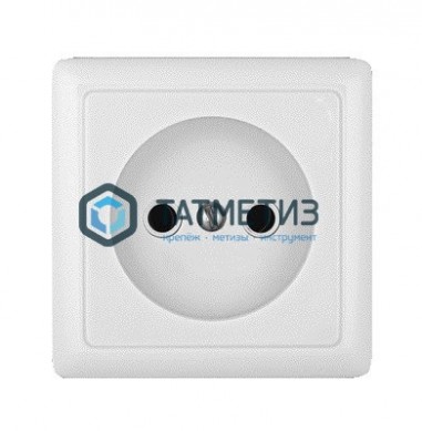 Розетка 1-м ОП Хит 10А без заземл. бел. SchE PA10-131-В -  магазин крепежа «ТАТМЕТИЗ»
