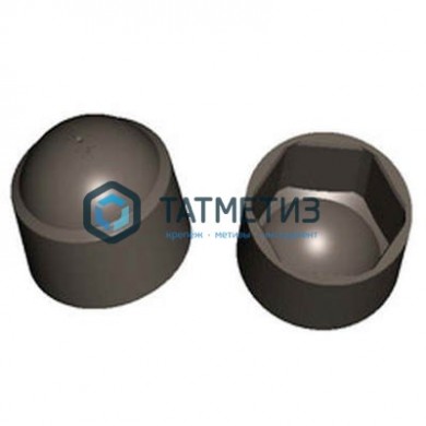 Колпачок для болтов и гаек М14/ S22, ЧЕРНЫЙ | «ТАТМЕТИЗ» Колпачок для болтов и гаек М14/ S22, ЧЕРНЫЙ - магазин крепежа «ТАТМЕТИЗ»
