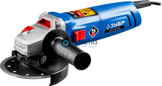 УШМ ЗУБР 125 мм, 1000 Вт, серия Профессионал -  магазин крепежа «ТАТМЕТИЗ»