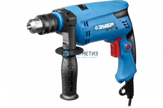Дрель удар, ЗУБР Профессионал 580 Вт, патрон 13мм, сталь-10 мм/бетон-13 мм/дер.-20 мм, 0-3000 об/мин -  магазин крепежа «ТАТМЕТИЗ»