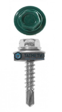 Саморез окраш.кров. 5,5х19 /6026/  (250 шт/уп)  ТК -  магазин крепежа «ТАТМЕТИЗ»