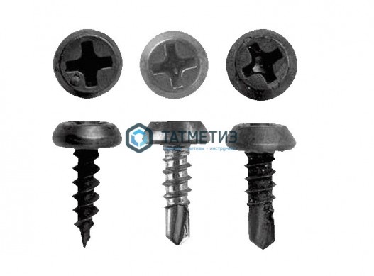 Саморез 3,5х11 остр цинк (20 000 шт/уп) ТК / МС -  магазин крепежа «ТАТМЕТИЗ»