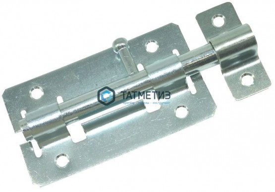Задвижка дверная ЗД-01 цинк | «ТАТМЕТИЗ» Задвижка дверная ЗД-01 цинк - магазин крепежа «ТАТМЕТИЗ»