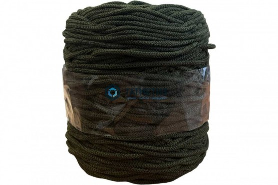 Шнур плетеный п/п прорезиненный 3,5мм хаки | «ТАТМЕТИЗ» Шнур плетеный п/п прорезиненный 3,5мм хаки - магазин крепежа «ТАТМЕТИЗ»