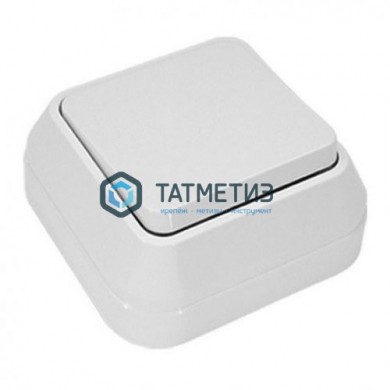 Выключатель 1-кл. ОП 10А IP20 бел. MAKEL 45101 | «ТАТМЕТИЗ» Выключатель 1-кл. ОП 10А IP20 бел. MAKEL 45101 - магазин крепежа «ТАТМЕТИЗ»