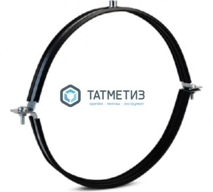 Хомут для воздуховодов D 800мм с уплотнителем М10 | «ТАТМЕТИЗ» Хомут для воздуховодов D 800мм с уплотнителем М10 - магазин крепежа «ТАТМЕТИЗ»