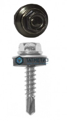 Саморез окраш.кров. 5,5х19 /9005/ DAXMER M (4000 шт/уп) -  магазин крепежа «ТАТМЕТИЗ»