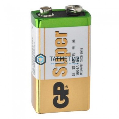 Батарейка Крона щелочная 9V | «ТАТМЕТИЗ» Батарейка Крона щелочная 9V - магазин крепежа «ТАТМЕТИЗ»