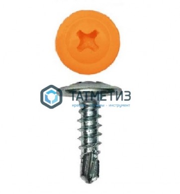 Саморез п/ш сверло 4,2x16  RAL 2004 -  магазин крепежа «ТАТМЕТИЗ»