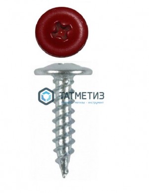 Саморез п/ш остр. 4,2x16  RAL 3003  (1000 шт/уп) -  магазин крепежа «ТАТМЕТИЗ»
