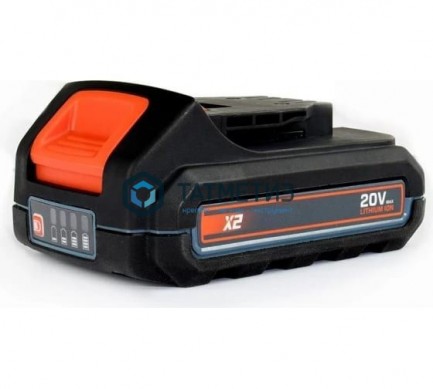 Аккумулятор B25X2 (20В, Li-Ion, 2.5 Ач) SENIX X2 | «ТАТМЕТИЗ» Аккумулятор B25X2 (20В, Li-Ion, 2.5 Ач) SENIX X2 - магазин крепежа «ТАТМЕТИЗ»