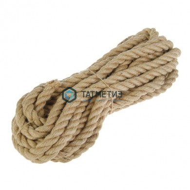 Канат крученый джутовый 26 мм | «ТАТМЕТИЗ» Канат крученый джутовый 26 мм - магазин крепежа «ТАТМЕТИЗ»