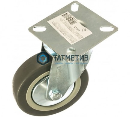 Колесо поворотное d 100мм, крепление  платформенное// Сибртех -  магазин крепежа «ТАТМЕТИЗ»